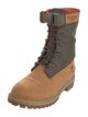 Timberland Nubuck Colorblock Pattern Combat Boots