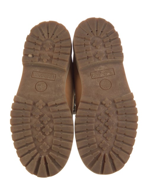 Timberland Nubuck Colorblock Pattern Combat Boots