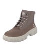 Timberland Suede Colorblock Pattern Hiking Boots