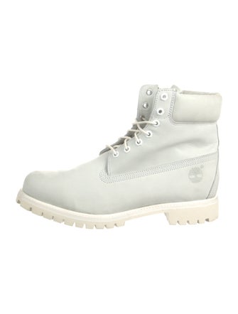 Timberland Suede Lace-Up Boots