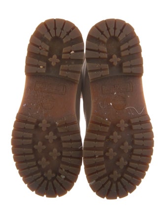 Timberland Leather Colorblock Pattern Combat Boots