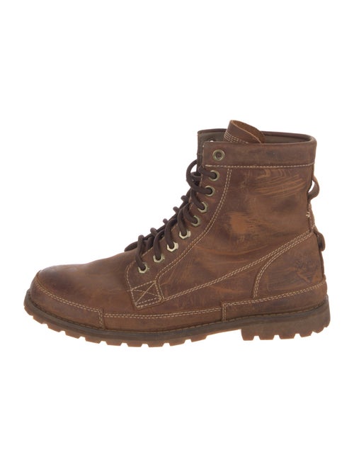 Timberland Leather Lace-Up Boots