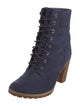 Timberland Suede Lace-Up Boots