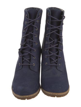 Timberland Suede Lace-Up Boots