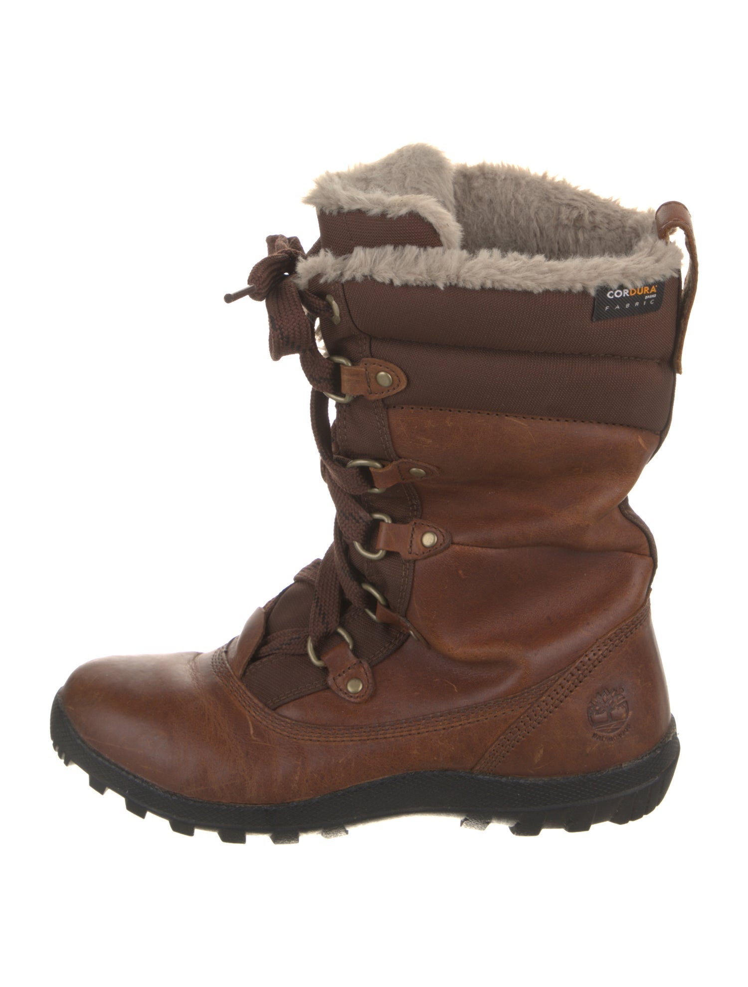 Timberland Leather Lace-Up Boots