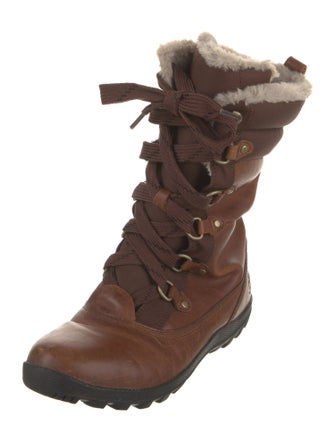 Timberland Leather Lace-Up Boots