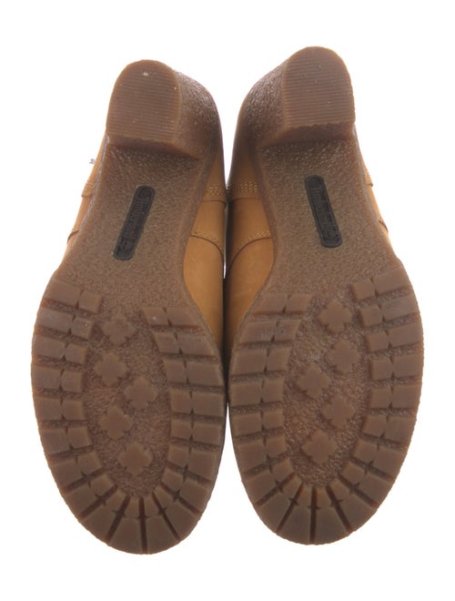 Timberland Nubuck Colorblock Pattern Lace-Up Boots