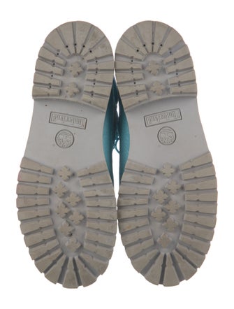 Timberland Leather Printed Combat Boots