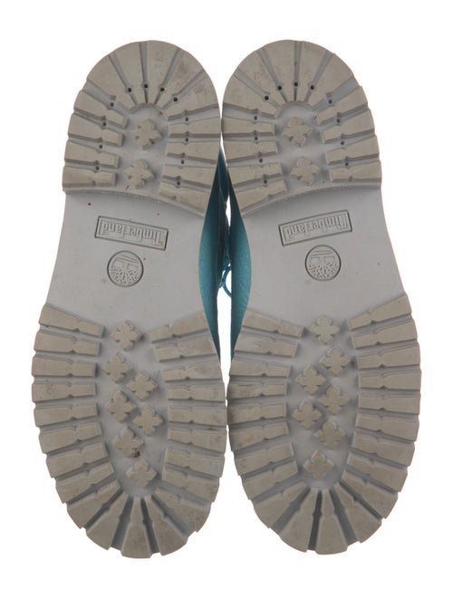 Timberland Leather Printed Combat Boots