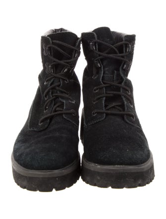 Timberland Suede Combat Boots