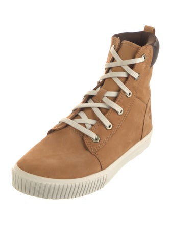 Timberland Suede Lace-Up Boots