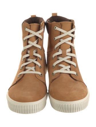 Timberland Suede Lace-Up Boots