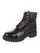Timberland Patent Leather Combat Boots