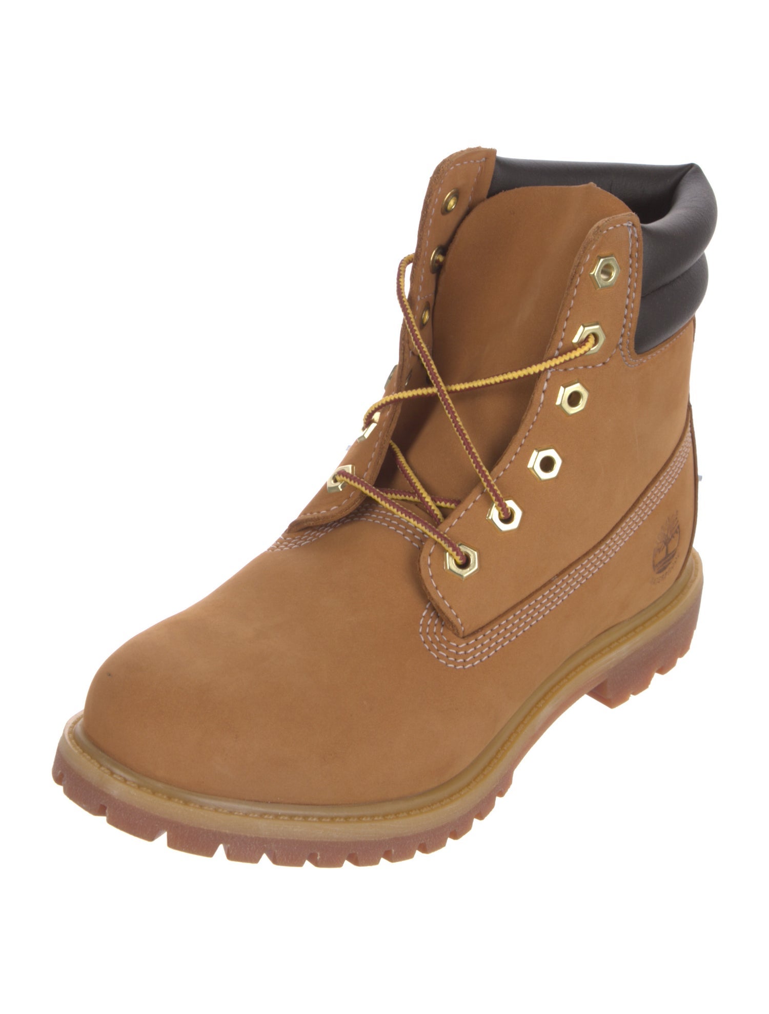 Timberland Suede Colorblock Pattern Hiking Boots