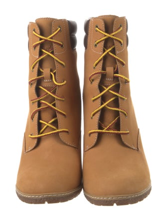 Timberland Nubuck Lace-Up Boots