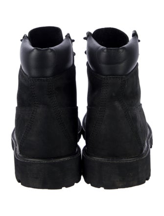 Timberland Suede Combat Boots