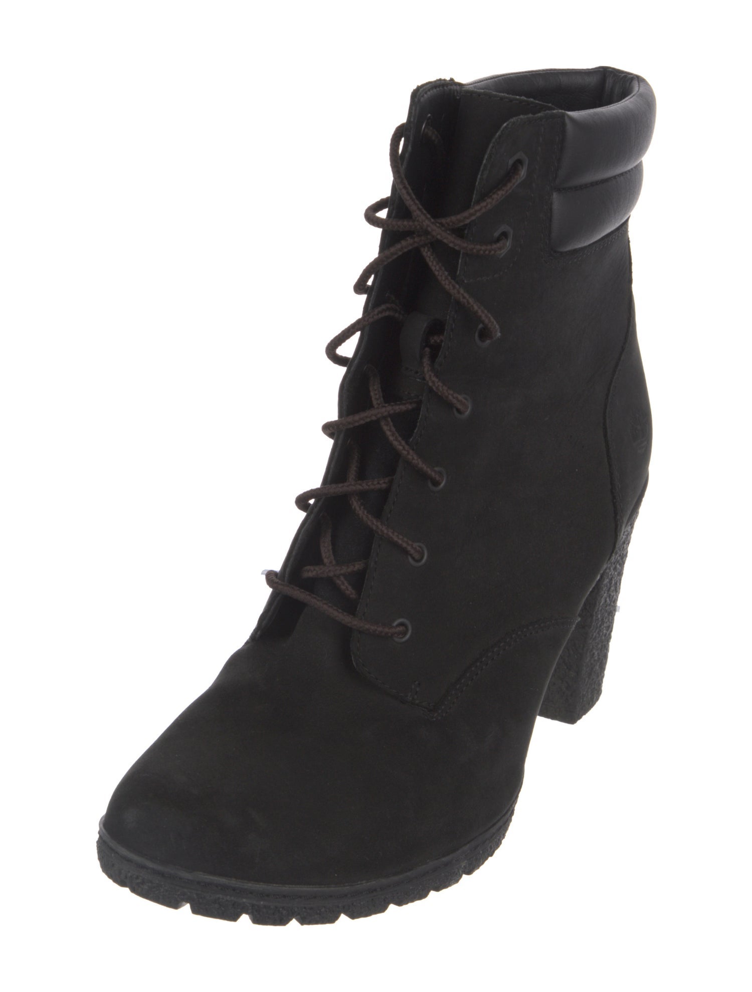 Timberland Suede Lace-Up Boots