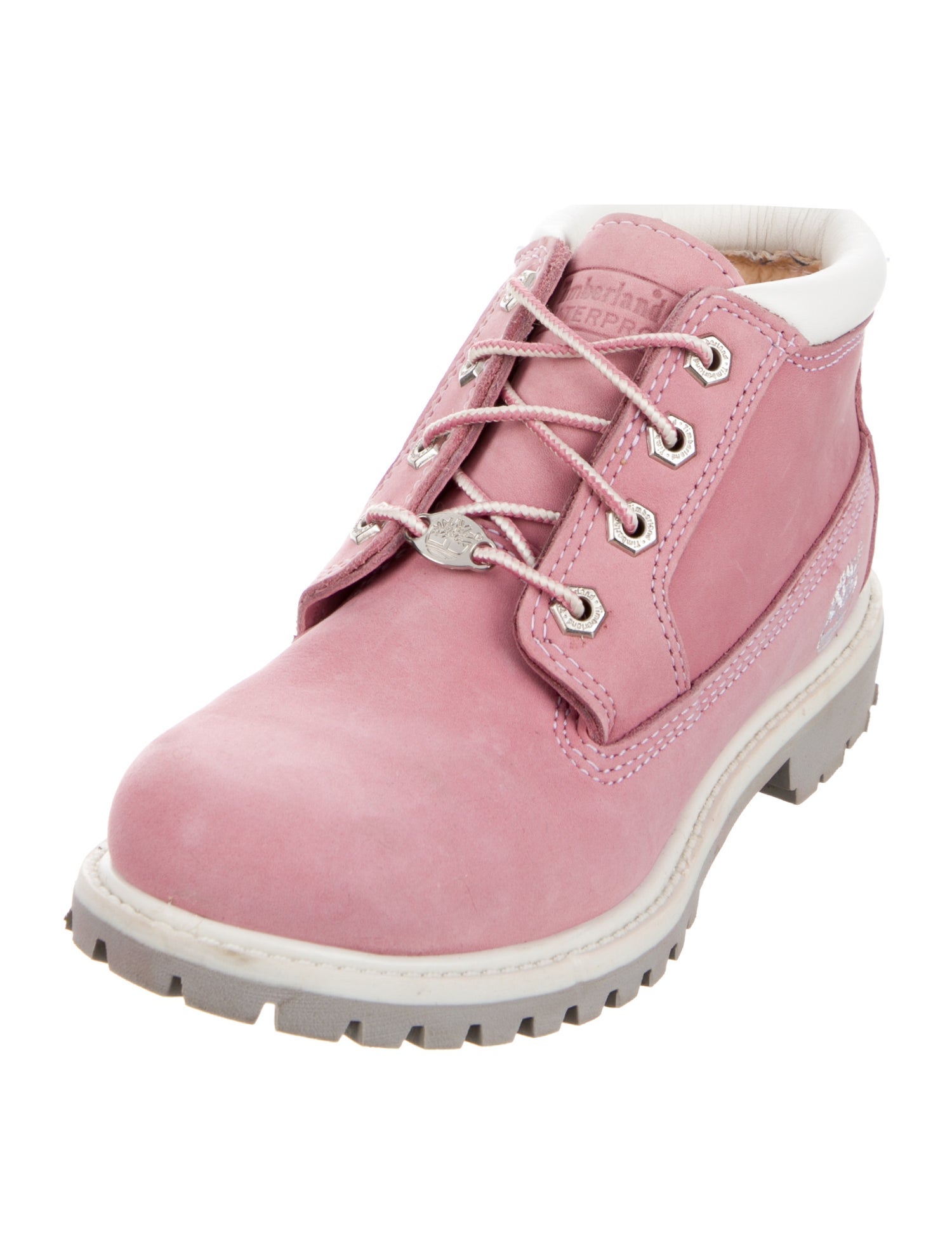 Timberland Suede Lace-Up Boots