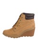 Timberland Suede Lace-Up Boots