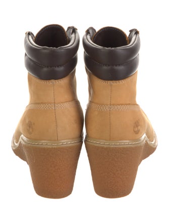 Timberland Suede Lace-Up Boots