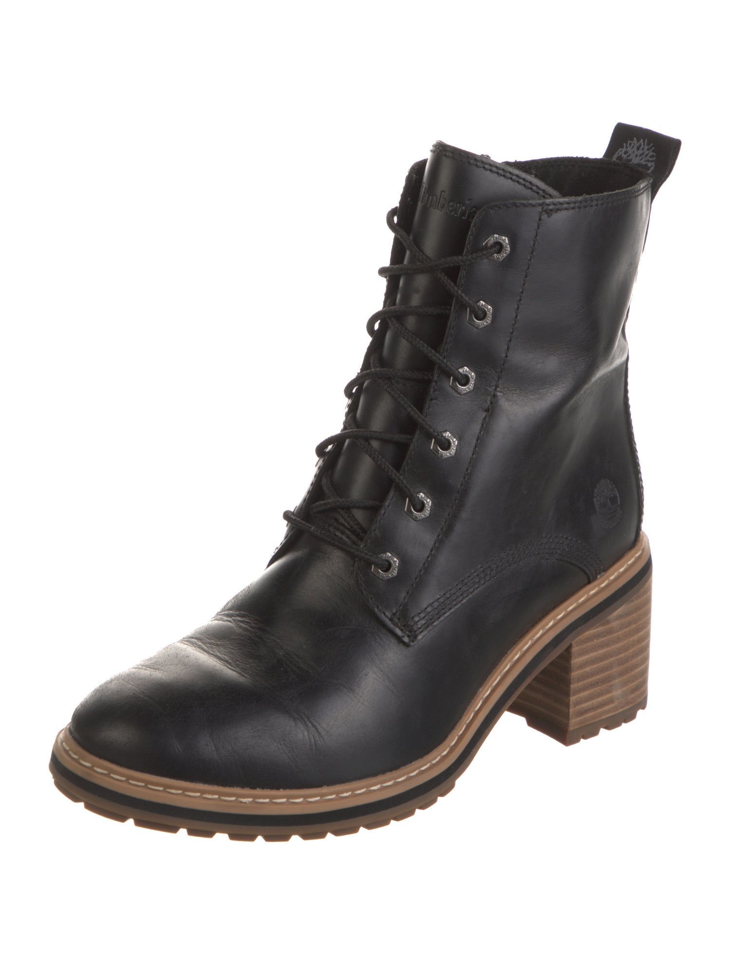 Timberland Leather Combat Boots