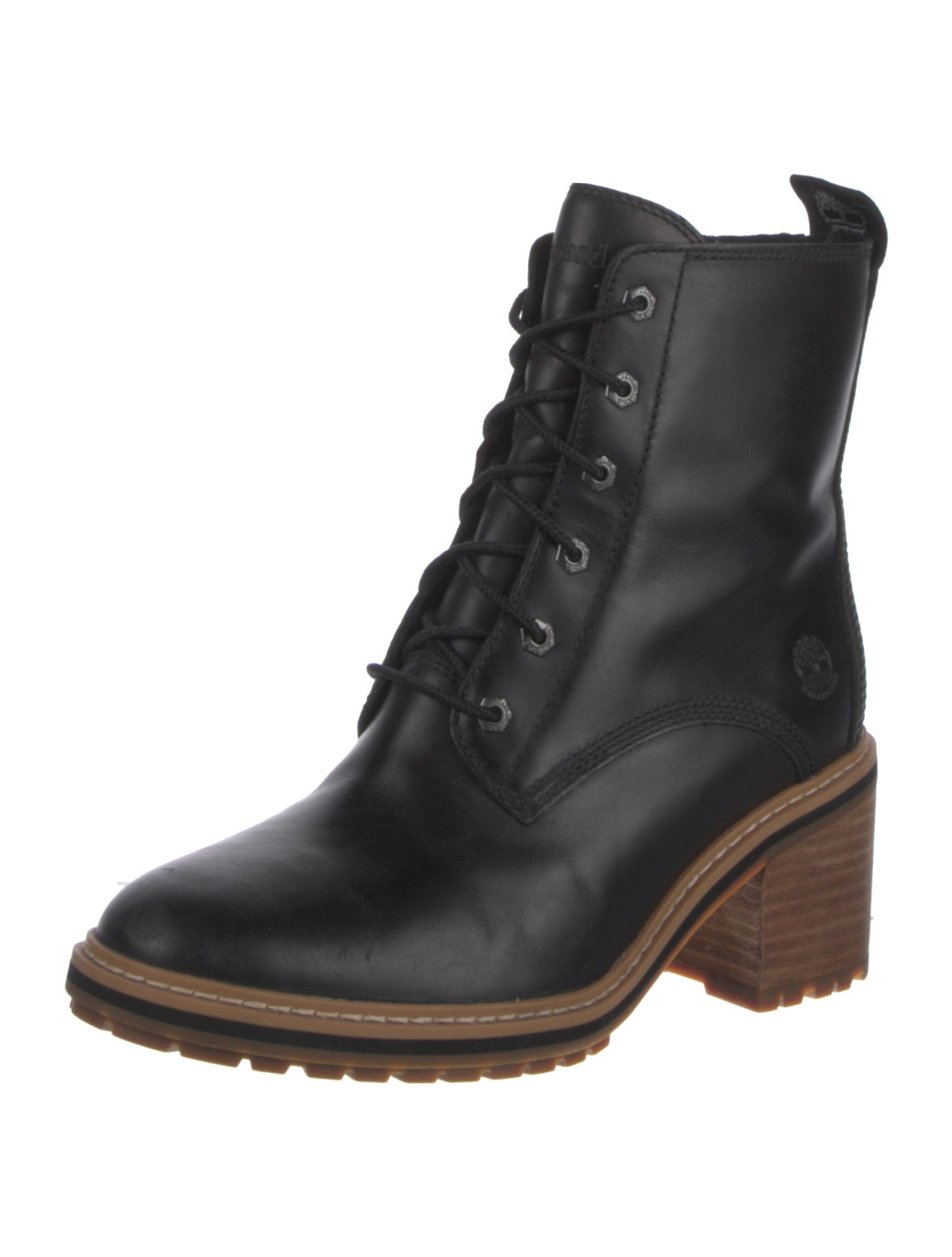 Timberland Leather Combat Boots