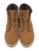 Timberland Nubuck Colorblock Pattern Lace-Up Boots