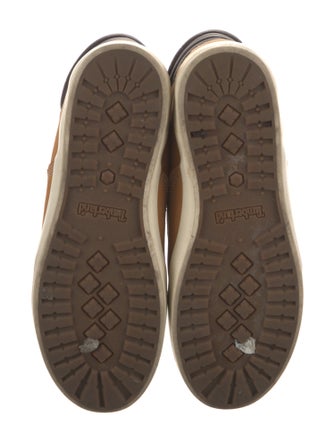 Timberland Nubuck Colorblock Pattern Lace-Up Boots