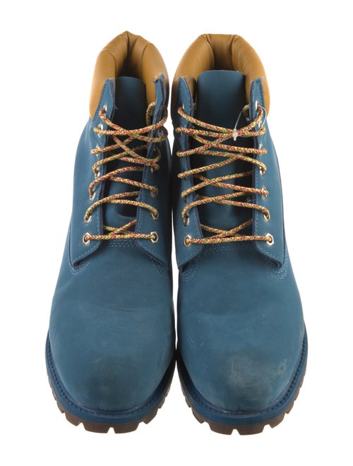 Timberland Suede Lace-Up Boots