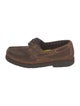 Timberland Suede Colorblock Pattern Boat Shoes