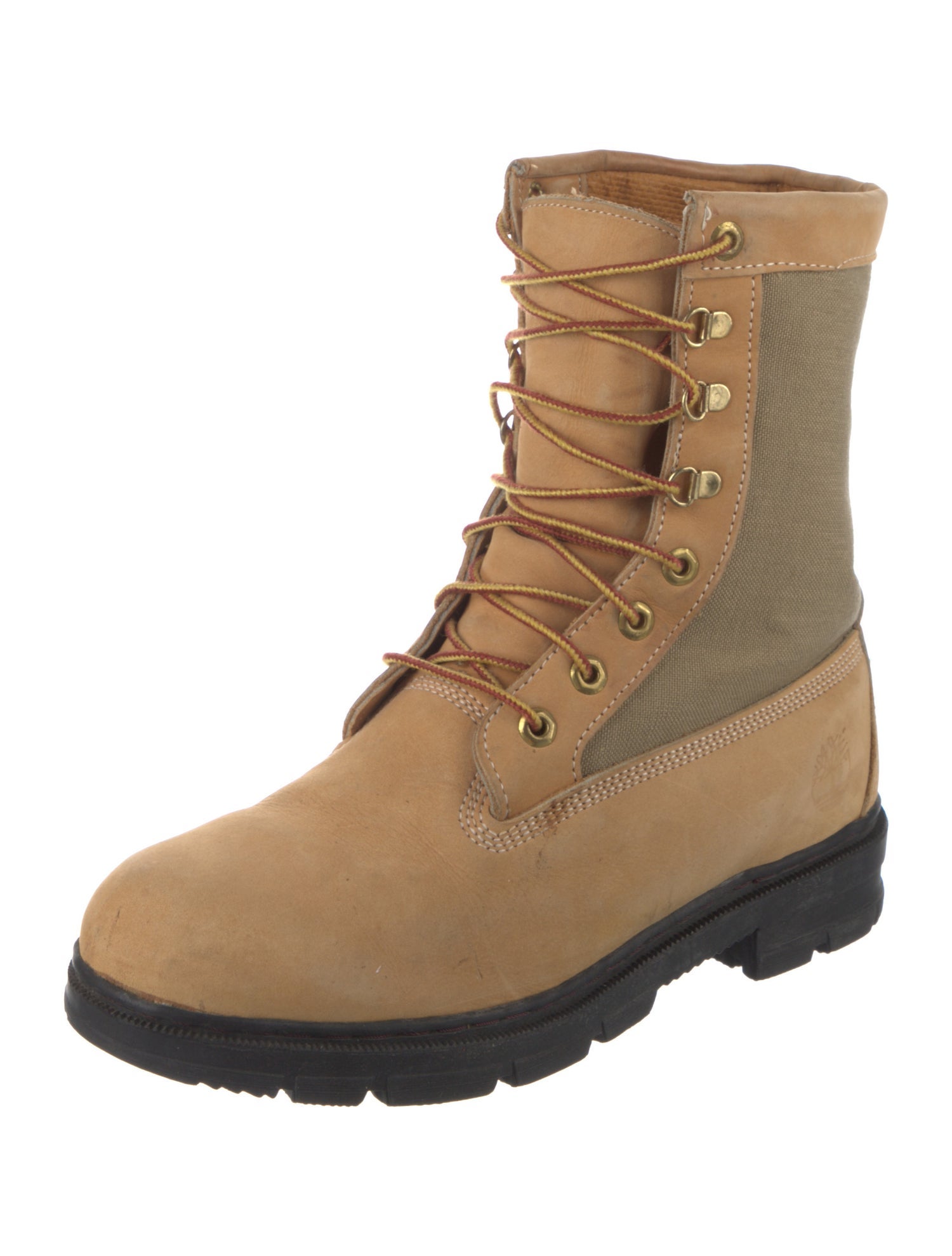 Timberland Suede Lace-Up Boots
