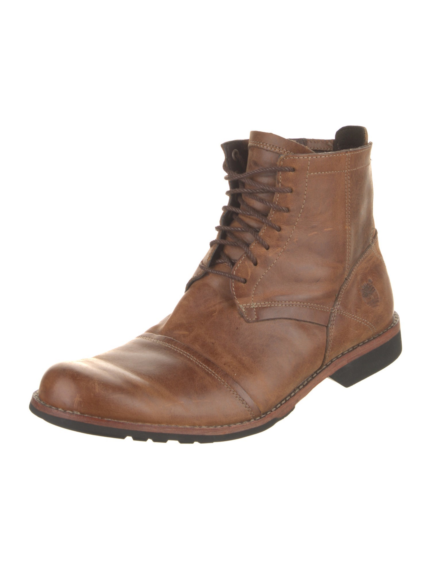 Timberland Leather Lace-Up Boots