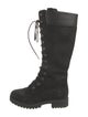 Timberland Nubuck Leather Trim Embellishment Lace-Up Boots