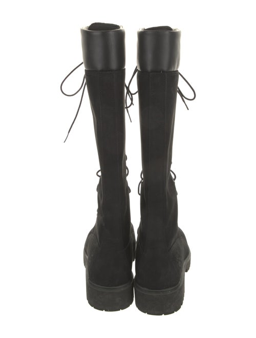 Timberland Nubuck Leather Trim Embellishment Lace-Up Boots