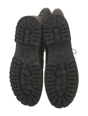 Timberland Nubuck Leather Trim Embellishment Lace-Up Boots