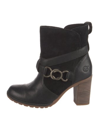 Timberland Leather Moto Boots