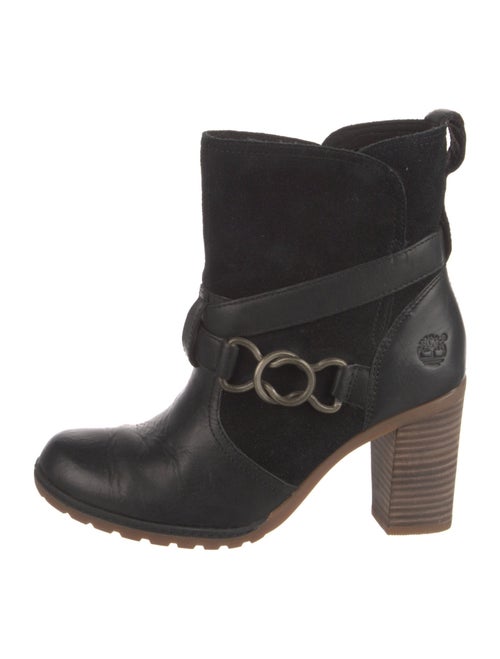 Timberland Leather Moto Boots