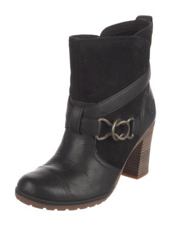 Timberland Leather Moto Boots