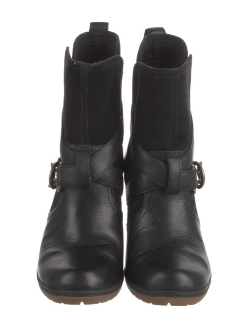 Timberland Leather Moto Boots