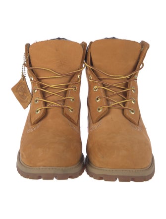 Timberland Suede Combat Boots