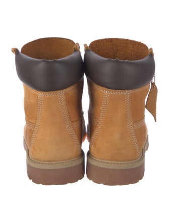 Timberland Suede Combat Boots