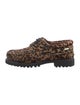 Timberland Ponyhair Animal Print Boat Shoes