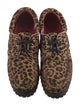 Timberland Ponyhair Animal Print Boat Shoes