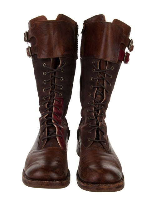 Timberland Leather Combat Boots