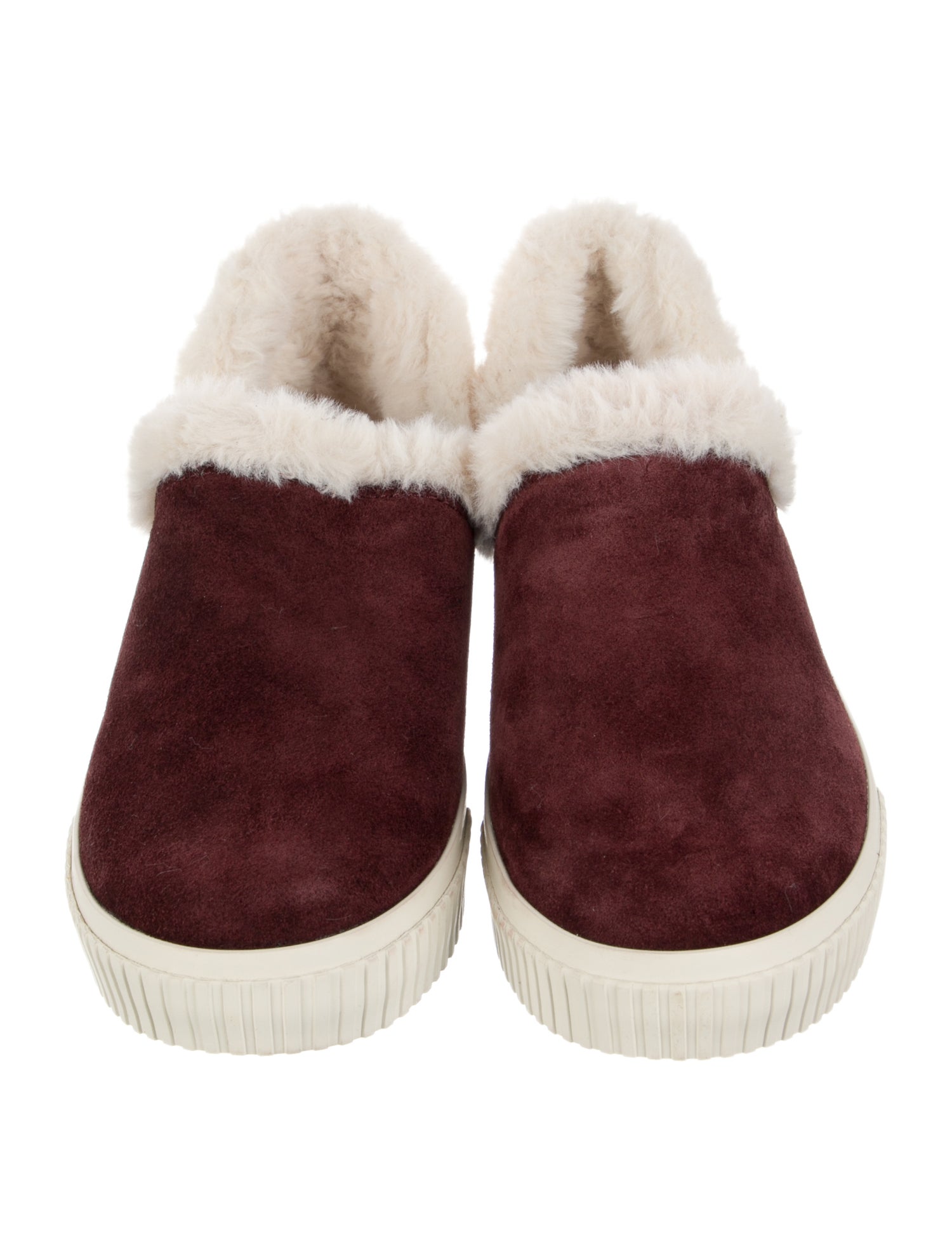 Timberland Suede Fur Trim Sneakers