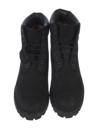 Timberland Suede Lace-Up Boots