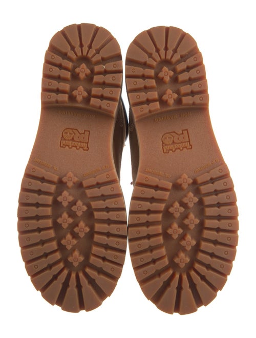 Timberland Nubuck Colorblock Pattern Combat Boots