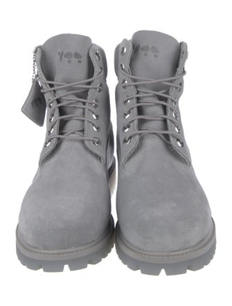 Timberland Nubuck Lace-Up Boots