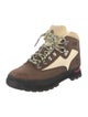 Timberland Nubuck Colorblock Pattern Hiking Boots