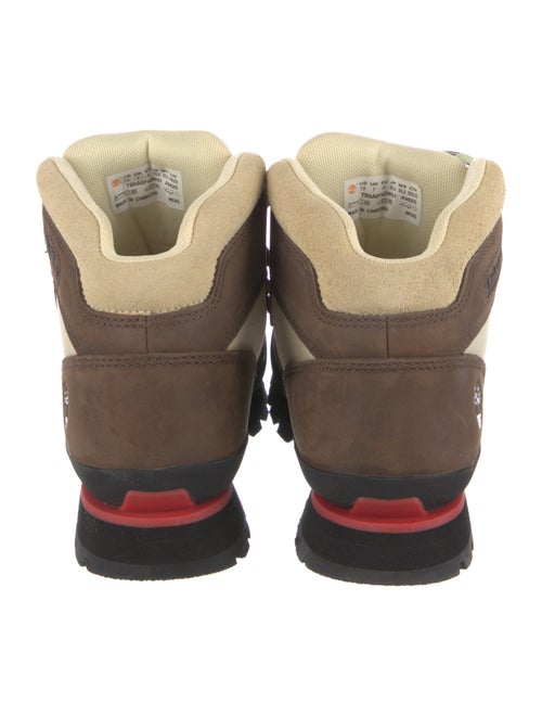 Timberland Nubuck Colorblock Pattern Hiking Boots